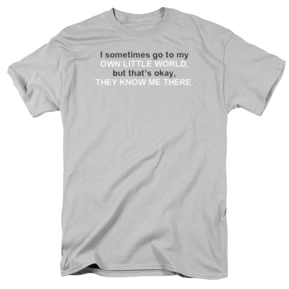 - My Own Little World - Short Sleeve Shirt - Small