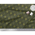 thumbnail image 3 of Soimoi Black Cotton Duck Fabric Artistic Floral Print Sewing Fabric Yard 42 Inch Wide, 3 of 3