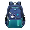 thumbnail image 1 of Astronaut Kids School Backpack Lightweight Waterproof Cartoon Primary Backpack for Students, 1 of 5