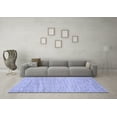 thumbnail image 3 of Ahgly Company Indoor Rectangle Abstract Blue Contemporary Area Rugs, 6' x 9', 3 of 4