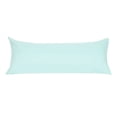 thumbnail image 2 of Unique Bargains Long Pillowcases Microfiber Body Pillow Covers Light Green 20"x48", 2 of 8