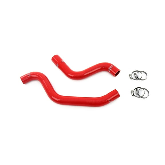 HPS Red Silicone Radiator Hose Kit Compatible with 2000-2004 Toyota Tundra 3.4L V6, 57-2141R-RED