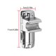 thumbnail image 2 of Soporte de ducha de galvanoplastia Soporte de rociador de mano ajustable Accesorio de sujeción de cabezal de ducha de baño AweSitey HA7551-00B, 2 of 6