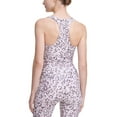 thumbnail image 2 of Calvin Klein Performance Printed Racerback Cropped Tank Top, Beige, XX-Large, 2 of 2