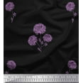 thumbnail image 1 of Soimoi Velvet Fabric Wild Flower Print Fabric by The Yard 58 Inch Wide, 1 of 1