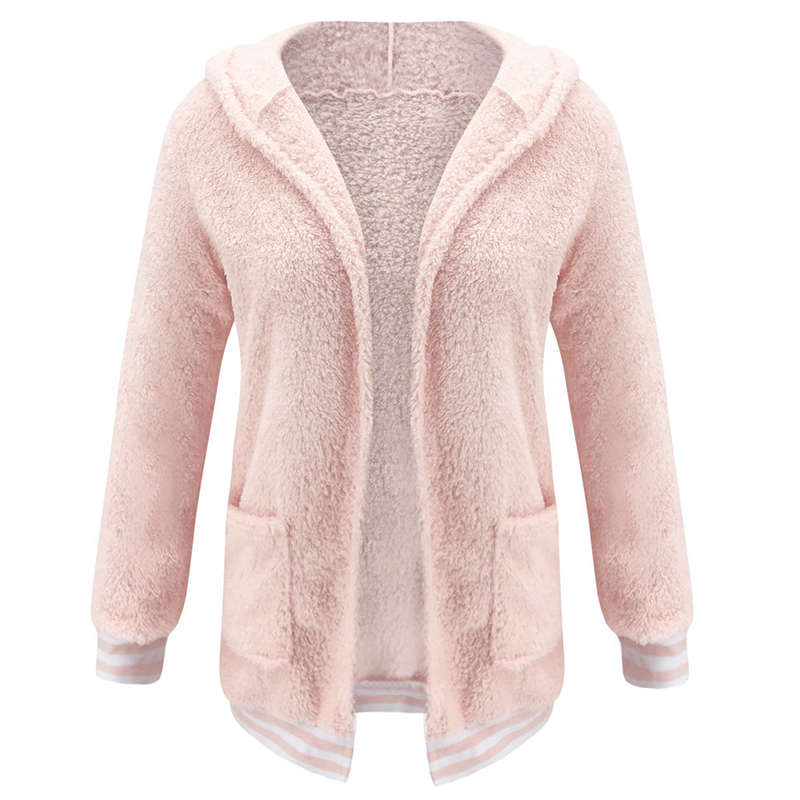 Manteau Long Femme Polaire – Capuche, Doux Et Chaud, Style Parka Décontracté