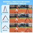 thumbnail image 4 of QinaQin 4x5 Ft Baseball Re-bound Net, 2-In-1 pit-ching Practice Equipment, Adjustable Angle, Suitable for Softball and Baseball Practice Training, 4 of 6