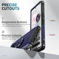 thumbnail image 6 of SaniMore for Google Pixel 7 Pro Multi-Functional Case, 3-Layer Protection Magnetic Cover Support Car Mount & 360° Rotatable Metal Ring Kickstand Full Body Shockproof Protective Shell, Blue, 6 of 8