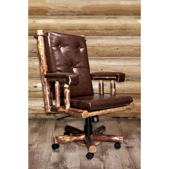 Glacier Country Collection Upholstered Office Chair