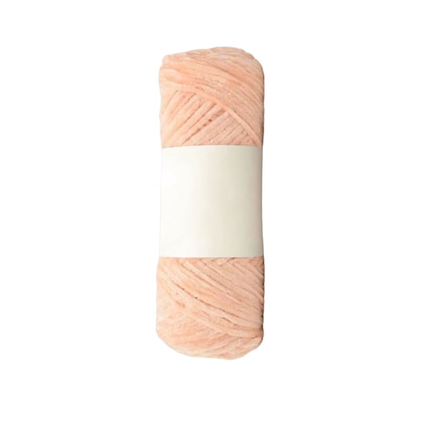 Ovillo de Ganchillo Tejido a Mano, Hilo de Terciopelo Suave para Tejer y Hacer Ganchillo, Hilo Artesanal Agradable para La Piel para Ropa de Bebé y Decoración Del Hogar.