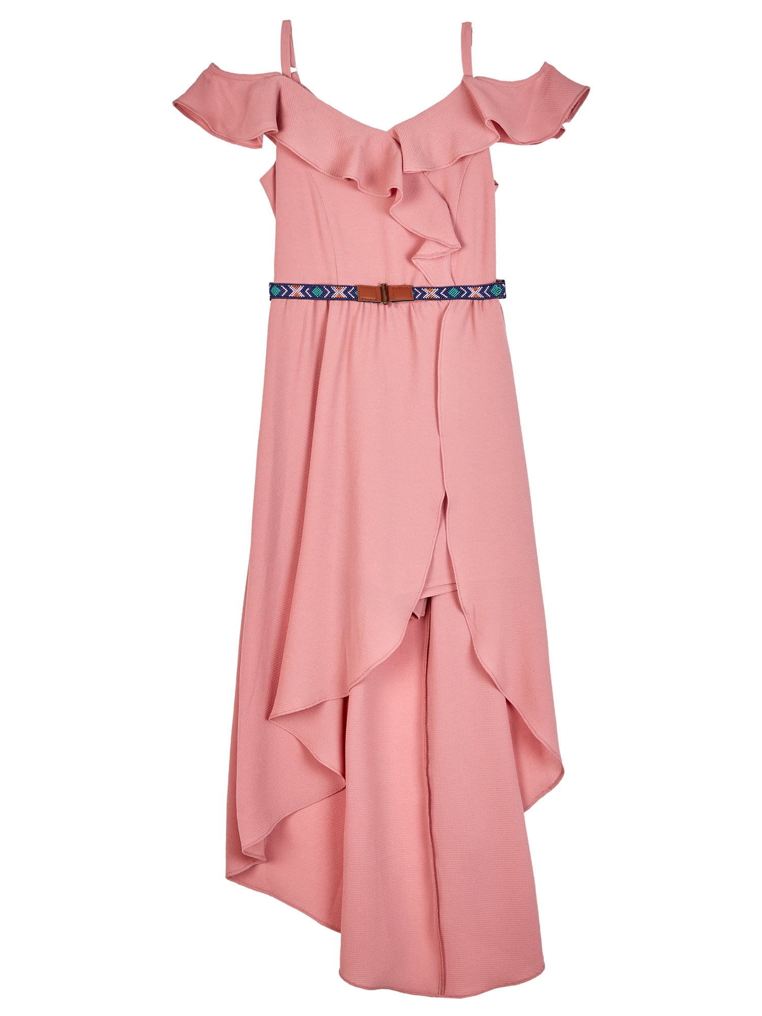 amy one shoulder crepe gown