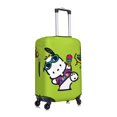thumbnail image 3 of Cute Anime Cartoon Pochacco Travel Suitcase Protective Cover Trunk Case Washable Elastic Luggage Cover Fits Medium Suitcase Protector Baggage With Concealed Zipper Gifts, 3 of 5
