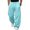 Sky Blue 17#, variant on Men's Oversized Baggy Casual Sweatpants, Elastic Drawstring Waist Loose Wide Leg Trousers, Soft Comfort Knit Bottoms With Practical Side Pockets For Streetwear Daily Activities White M