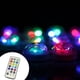 thumbnail image 2 of 10 mini luces LED sumergibles ALED LIGHT, lámpara subacuática, impermeable, RGB, multicolor, con 1 control remoto para piscina, estanque y agua., 2 of 4