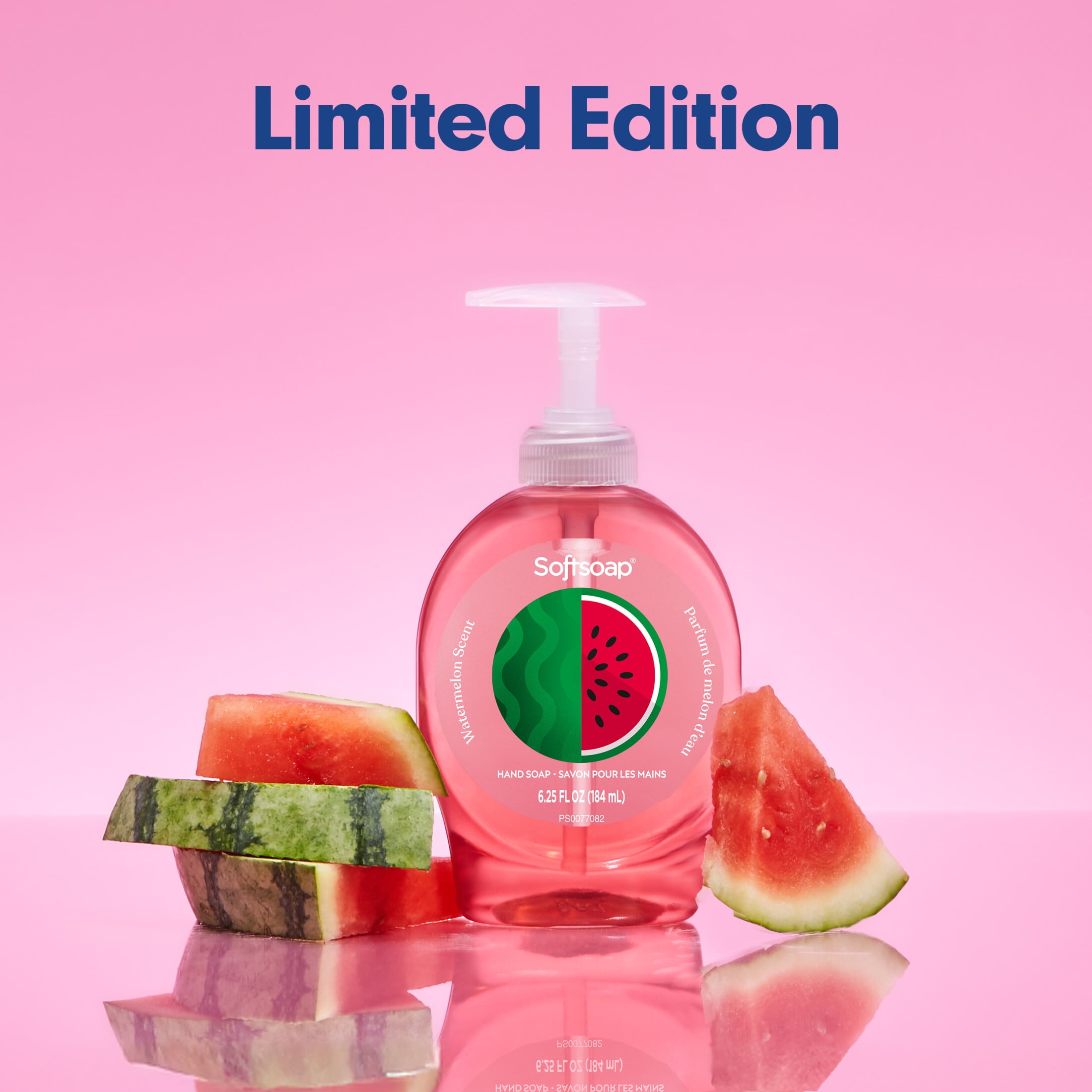 Softsoap Limited Edition Liquid Hand Soap, Watermelon Scent, 6.25 fl oz Pump Bottle