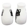 thumbnail image 4 of Wicca Magic Sacred Cats Pentacle Crescent Moon Ceramic Salt n Pepper Shakers Set, 4 of 6