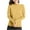 Yellow, variant on ibuvkizy Sweaters for Women Spring Women's Sweater Cardigan V-neck Long Sleeve Plus Oversize Women's Cardigan Knitted Outer Orange,XL