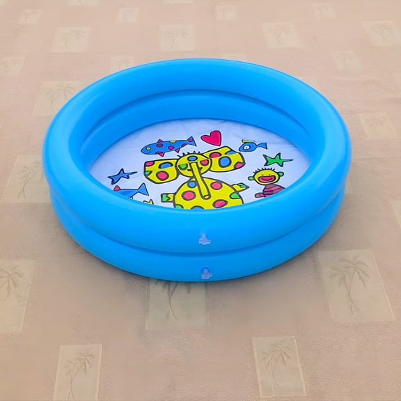 BESTSKY Inflatable Pool Thicken Blow Up PVC Round Swimming Pool for Kids Baby Toddler