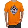 thumbnail image 2 of Wild Bobby Trippy Happy Face Men Tee, 2 of 6