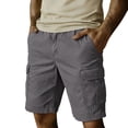 thumbnail image 5 of Fewfanhot Men's Big & Tall Multi-Pocket Cargo Shorts, Elastic Waist Drawstring Casual Outdoor Summer Shorts, S-5XL, 5 of 5