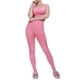 thumbnail image 1 of Gibobby Trajes de Entrenamiento para Mujer Conjunto de ropa de yoga Moda Sexy Correr al libre Desnudo Ropa deportiva Ropa deportiva de secado rápido ajustada(Rojo,M), 1 of 2