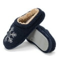 thumbnail image 3 of Dearfoams Women's Holiday Novelty Snowflake Clog Slipper, 3 of 7