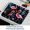 thumbnail image 6 of Flamingo Printed Square Gaming Mouse Pad, Non-Slip Rubber Bottom Mouse Mat for Office, 8.3x9.8 Inch, 6 of 6