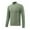 Army Green, variant on cfhntfmh Men's Running Shirts Long Sleeve Athletic Shirt Lightweight Quick Dry Quarter Zip Pullover Workout Gym Clothes