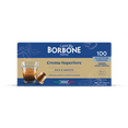 thumbnail image 1 of Caffe Borbone capsules (compatible with Nespresso® OriginalLine machines) - Crema Superiore aluminum pods - 100-pack / 10 packs of 10 - (Intensity 7/10), 1 of 8