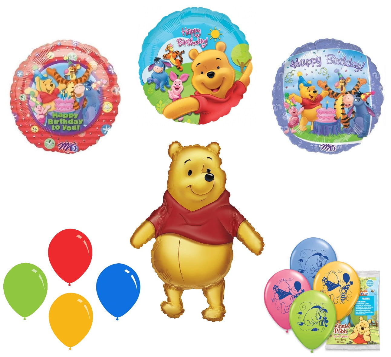 Happy Birthday Eeyore Balloons