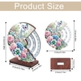 thumbnail image 6 of FLOPESN 2PCS-Butterfly Permanent Calendar DIY Diamond Art Painting Kits Ornaments, Creative Design Diamond Art Wooden Home Decor, Rotatable Desktop Calendar, 6 of 8