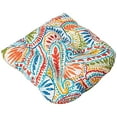 thumbnail image 2 of Pillow Perfect 566450 Coussins de Siège Touffeté Ummi Extérieur / Intérieur (Arrière Rond), 19 "x 19", Multicolore, 2 of 6