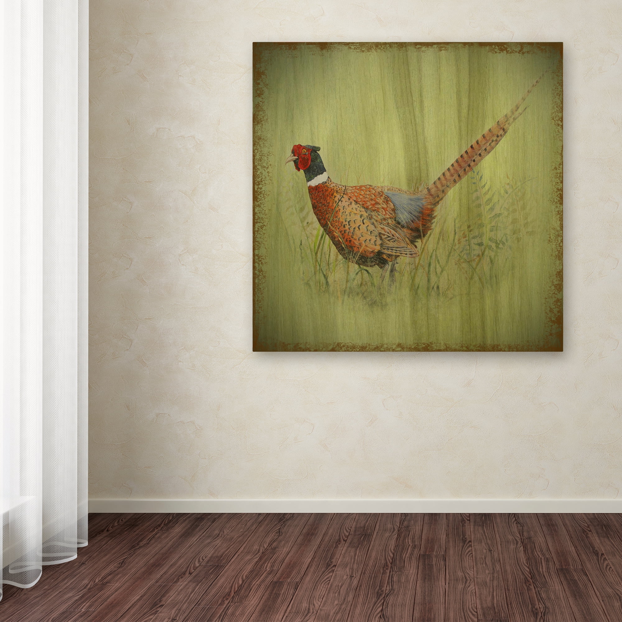 Trademark Fine Art 'Wilderness Lodge 7' Canvas Art by Jean Plout