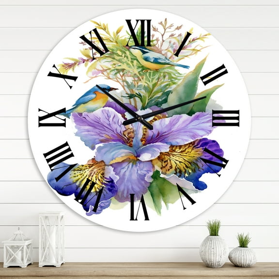 Designart 1 in Traditional Wall Clock