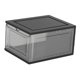 thumbnail image 4 of Caja de almacenamiento de zapatos, vitrina apilable, ahorradora de espacio con puerta transparente, organizador de zapatos para sandalias, familias,, 4 of 8