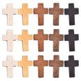 thumbnail image 1 of 100Pcs Small Crosses Craft Ornaments Retro Style Garden Decoration For Family Members, 1 of 8