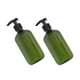 thumbnail image 3 of Advancent Dispensador de jabón, botellas con bomba de presión, botella de champú tipo empuje, desinfectante verde para dispensar gel de baño, juego de Juegos de accesorios de baño No.1 Advancent HA042823-01, 3 of 6