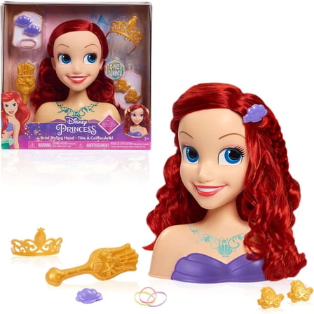 Disney The Little Mermaid Ariel Styling Head Playset