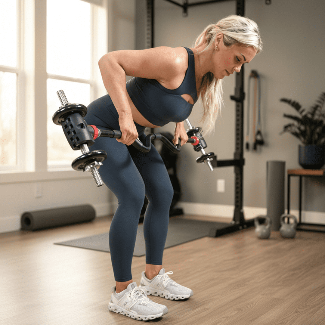 PRCTZ Modular Training Barbell and Curl Bar Combo, Adjustable Dumbbell to Barbell Weight Bar ,Curl Bar, and Macebell Converter, Built-in Resistance Tube Adapter, Up to 200 lb. Capacity