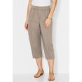 thumbnail image 4 of Catherines Women's Plus Size Stretch Knit Waist Cargo Capri, 4 of 5