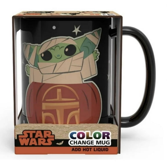 Star Wars Cutest Pumpkin Glow in The Dark Color Changing Zak! Mug