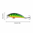 thumbnail image 4 of Bisitoy 2Pcs Topwater Fishing Lures Set with Walking Action for Striped Bass, 4 of 5
