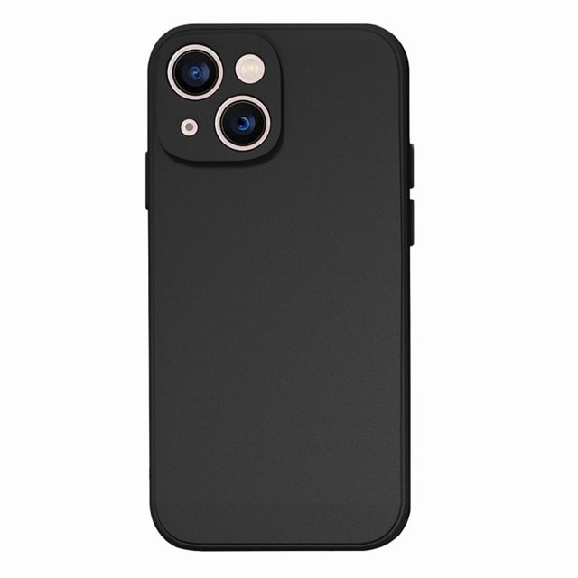 PANDACO Étui Coquille Souple Noir Mat pour iPhone 14