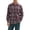 Quiet Shade, variant on ® Men's and Big Men's Relaxed Fit Brushed Flannel Shirt with Long Sleeves, Sizes S-5XL