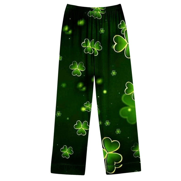 2 Piece Bamboo Pajama Set in Lucky - St. Patricks Pj