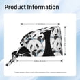 thumbnail image 5 of Cauagu Black Head Woman with Panda Hair Pattern 1 Pcs Working Caps,Adjustable Working Hats Elastic Scrub Hats Nurse Scrub Cap Nurse Hats Elastic Tie Back Hats Unisex,One Size, 5 of 7