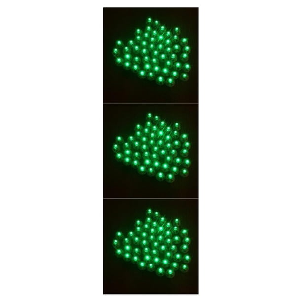 Inteprter 50x Mini LED Balloon Lamp Night Christmas Decor Light Birthday Party Type1