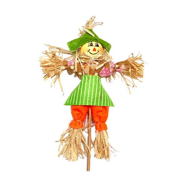 Outdoor Halloween Decorations Yard 6 X 4 Inch Witch Scarecrow Decor Halloween Decorations Outdoor for Home Porch Lawn Farmhouse Halloween Decor Fall Halloween Decor 1 Pack