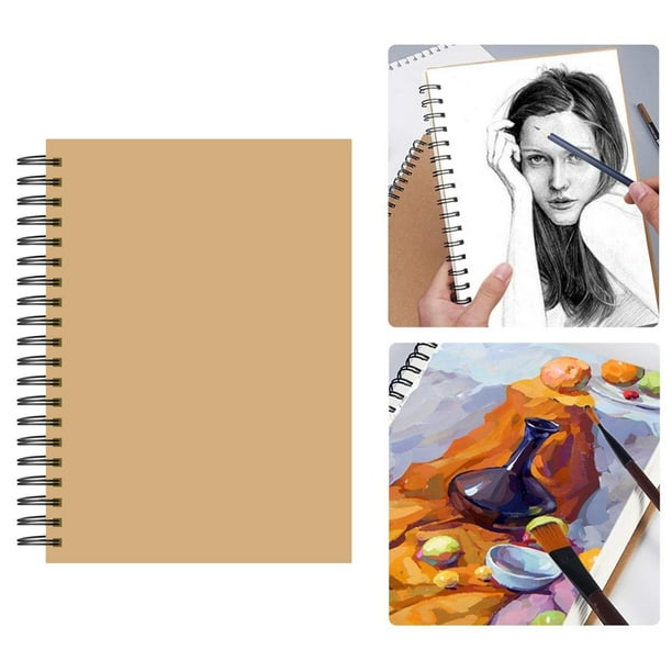 A4/8k/16k Sketchbook For Markers Drawing Spiral Notebook Blank