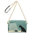 thumbnail image 2 of FORMRS Women Crossbody Purse with Chain Strap Vegan Leather Shoulder Handbag, Black Cat, 2 of 7